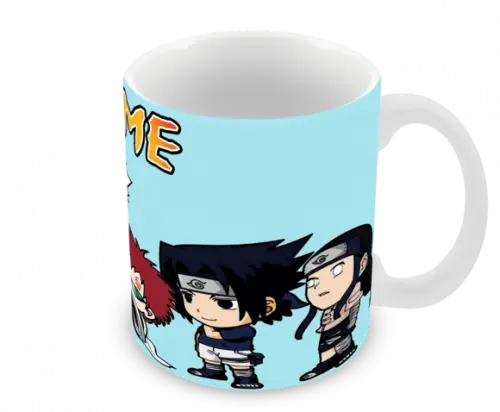 Caneca Polímero Naruto Seu Nome Personalizada