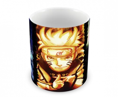 Caneca Polímero Naruto Time 7 Personalizada