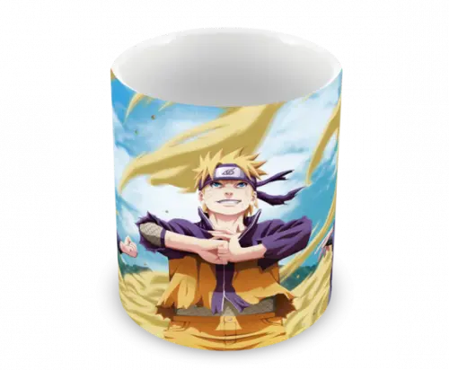 Caneca Polímero Naruto Time 7 Personalizada