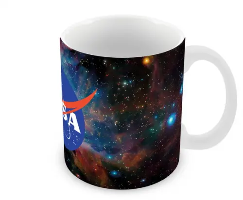 Caneca Polímero Nasa Personalizada