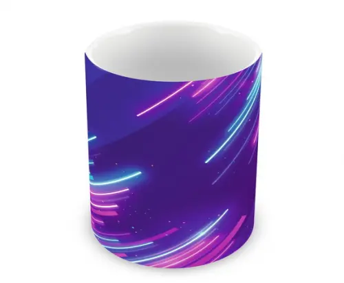 Caneca Polímero Neon Personalizada
