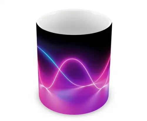Caneca Polímero Neon Personalizada