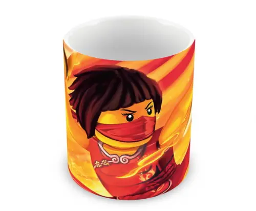 Caneca Polímero Ninjago Personalizada