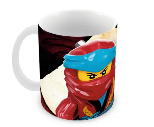Caneca Polímero Ninjago Personalizada