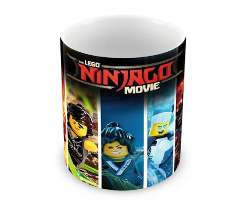 Caneca Polímero Ninjago Personalizada
