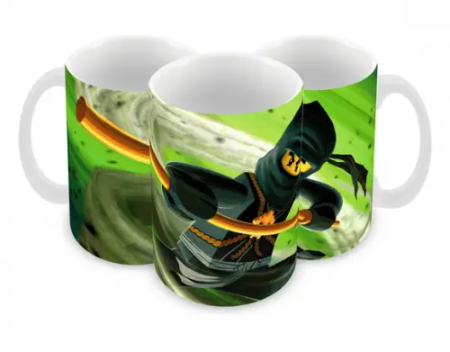 Caneca Polímero Ninjago Personalizada