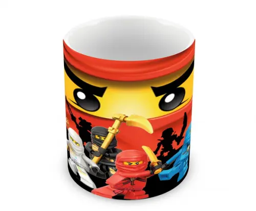 Caneca Polímero Ninjago Personalizada