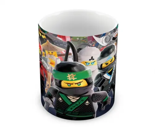 Caneca Polímero Ninjago Personalizada