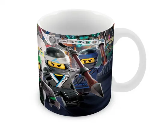 Caneca Polímero Ninjago Personalizada