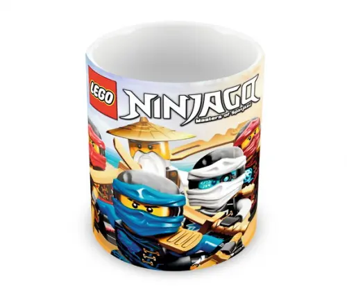 Caneca Polímero Ninjago Personalizada