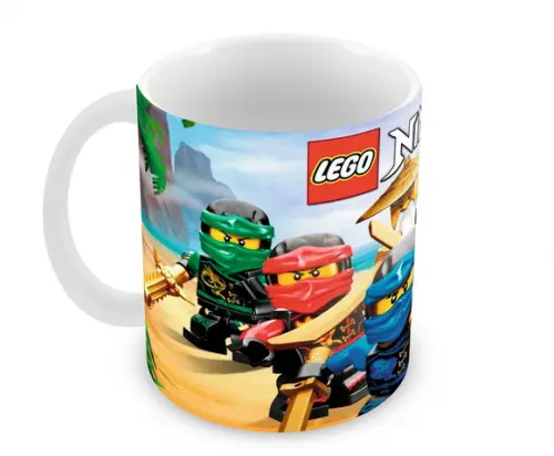 Caneca Polímero Ninjago Personalizada