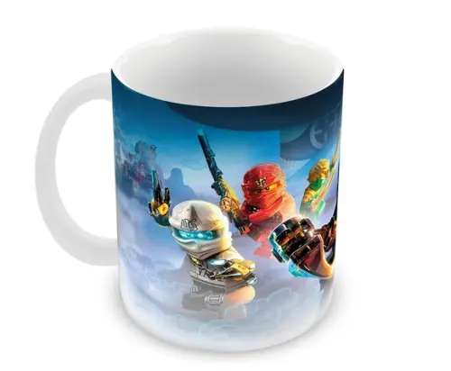 Caneca Polímero Ninjago Personalizada