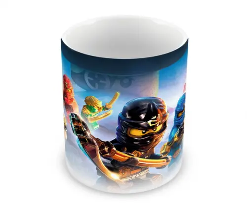 Caneca Polímero Ninjago Personalizada
