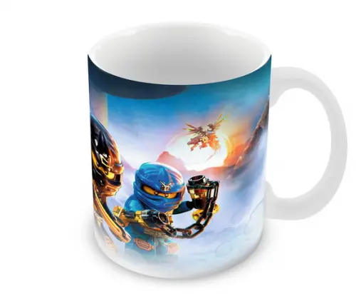 Caneca Polímero Ninjago Personalizada