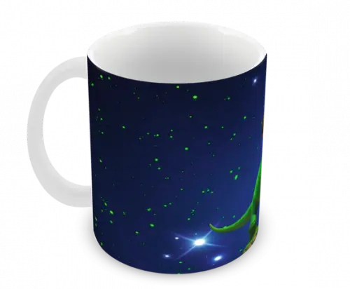 Caneca Polímero o Bom Dinossauro Personalizada