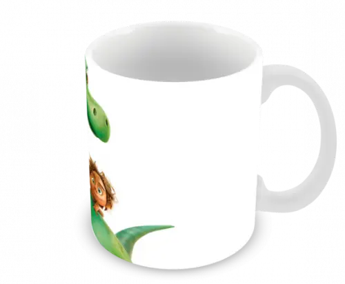 Caneca Polímero o Bom Dinossauro Personalizada
