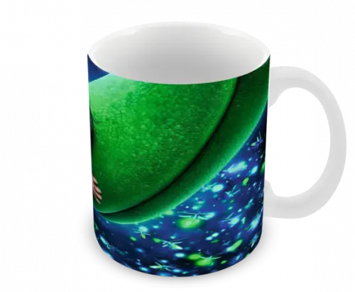 Caneca Polímero o Bom Dinossauro Personalizada