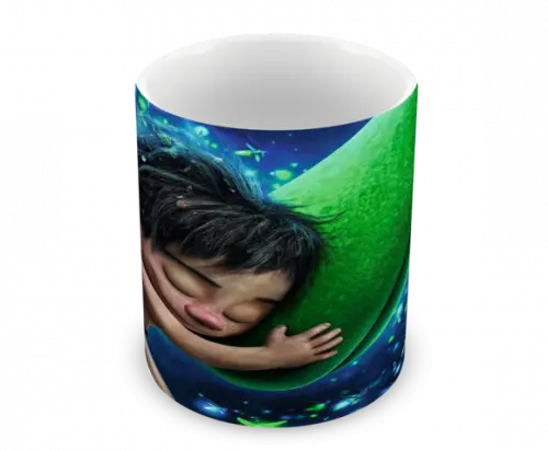 Caneca Polímero o Bom Dinossauro Personalizada