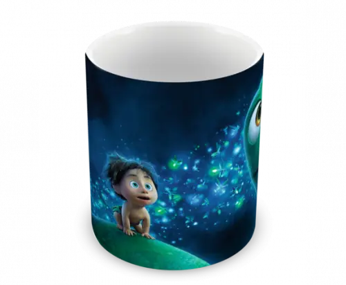 Caneca Polímero o Bom Dinossauro Personalizada