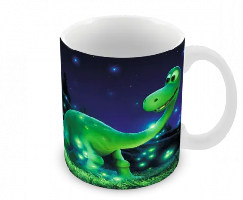Caneca Polímero o Bom Dinossauro Personalizada