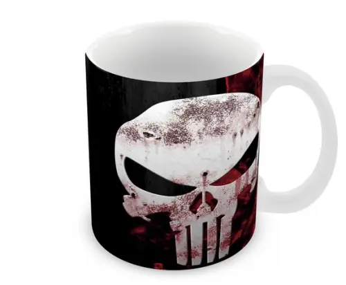 Caneca Polímero o Justiceiro Personalizada
