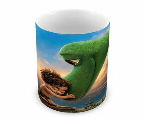 Caneca Polímero o Bom Dinossauro Personalizada