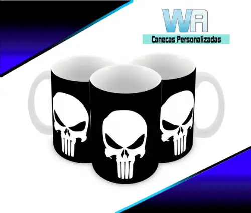 Caneca Polímero o Justiceiro Personalizada