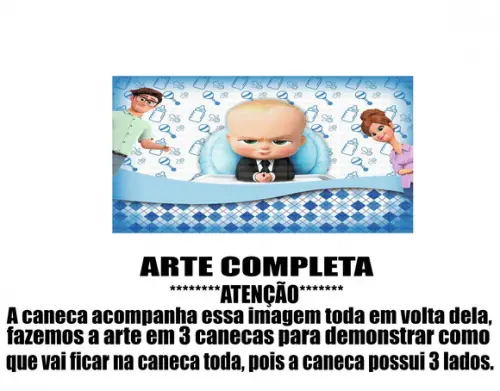 Caneca Polímero o Poderoso Chefinho Personalizada