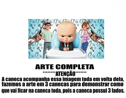 Caneca Polímero o Poderoso Chefinho Personalizada