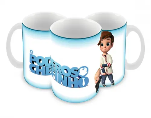 Caneca Polímero o Poderoso Chefinho Personalizada