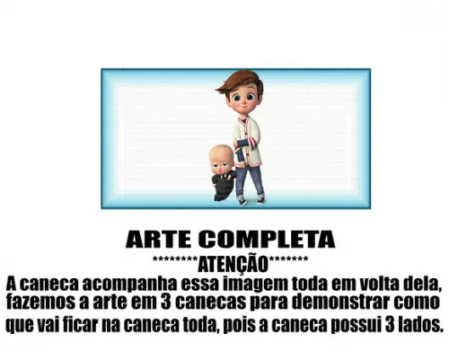 Caneca Polímero o Poderoso Chefinho Personalizada