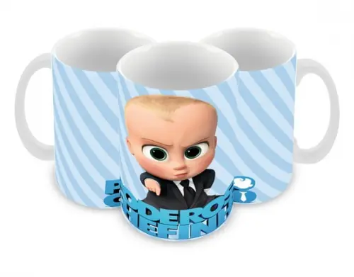 Caneca Polímero o Poderoso Chefinho Personalizada