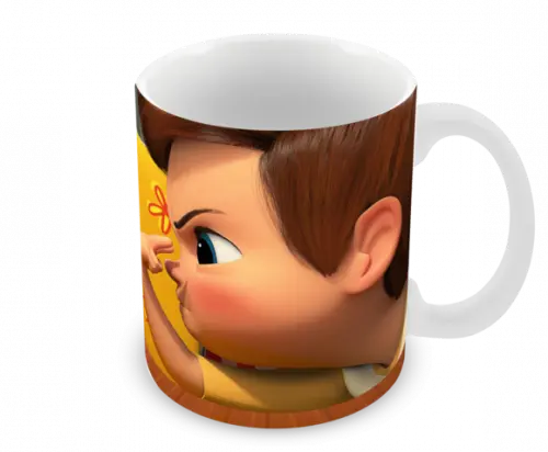 Caneca Polímero o Poderoso Chefinho Personalizada