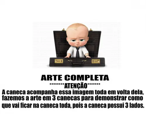 Caneca Polímero o Poderoso Chefinho Personalizada