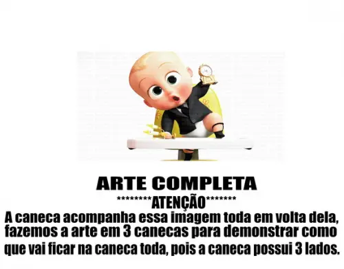 Caneca Polímero o Poderoso Chefinho Personalizada