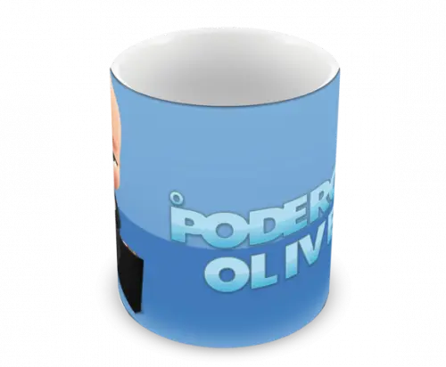 Caneca Polímero o Poderoso Chefinho Seu Nome Personalizada