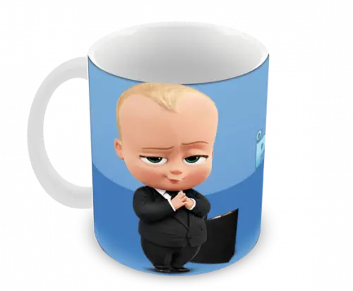 Caneca Polímero o Poderoso Chefinho Seu Nome Personalizada