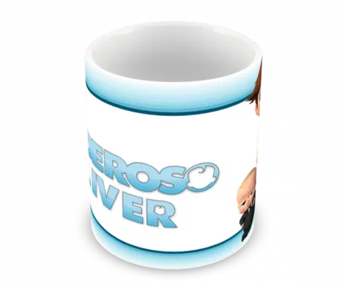 Caneca Polímero o Poderoso Chefinho Seu Nome Personalizada