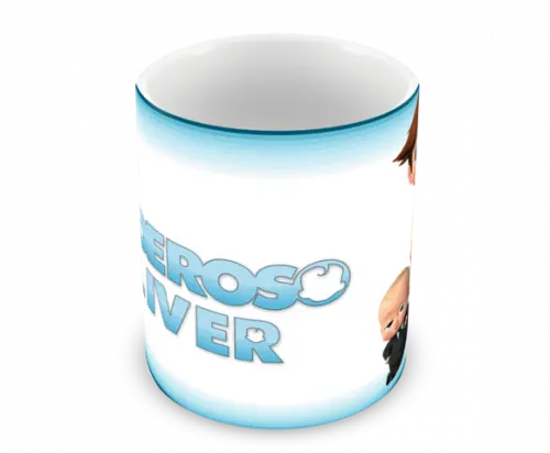 Caneca Polímero o Poderoso Chefinho Seu Nome Personalizada