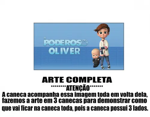 Caneca Polímero o Poderoso Chefinho Seu Nomepersonalizada