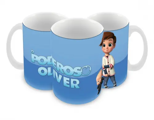 Caneca Polímero o Poderoso Chefinho Seu Nomepersonalizada
