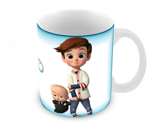 Caneca Polímero o Poderoso Chefinho Seu Nome Personalizada