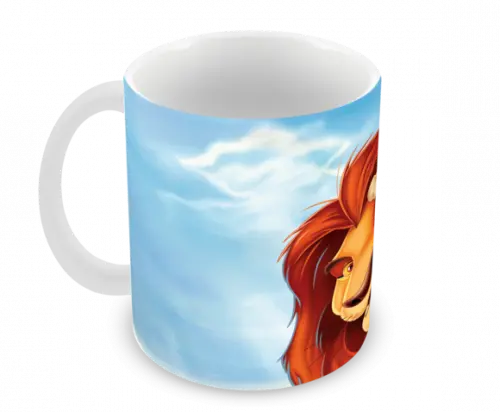 Caneca Polímero o Rei Leão Personalizada