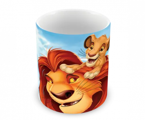 Caneca Polímero o Rei Leão Personalizada