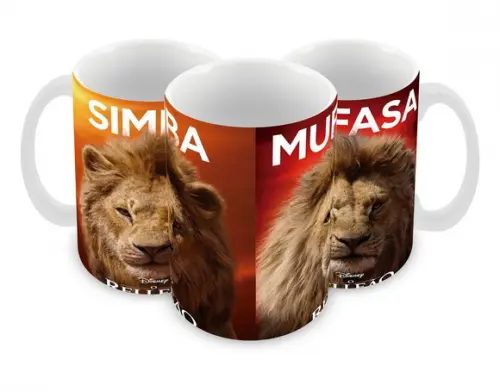 Caneca Polímero o Rei Leão Personalizada