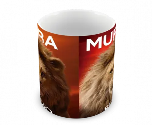 Caneca Polímero o Rei Leão Personalizada