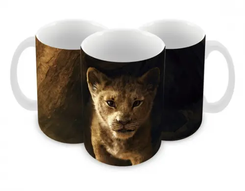 Caneca Polímero o Rei Leão Personalizada