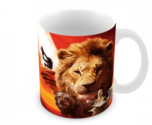 Caneca Polímero o Rei Leão Personalizada