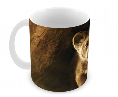 Caneca Polímero o Rei Leão Personalizada