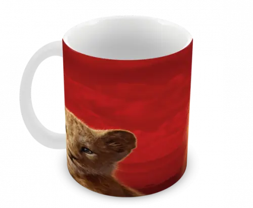 Caneca Polímero o Rei Leão Personalizada